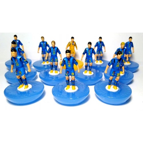 Subbuteo Andrew  Table Soccer Italy 2006  Germany World Cup Winner on Classic Hasbro bases